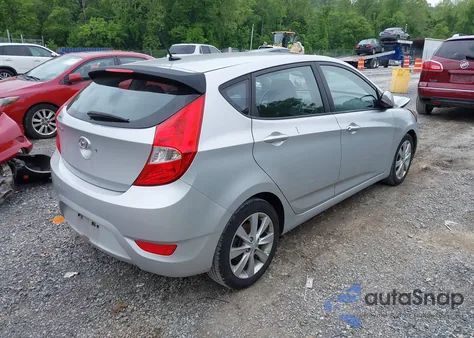 2014 Hyundai Accent Se from USA, damaged, VIN KMHCU5AE0EU174235